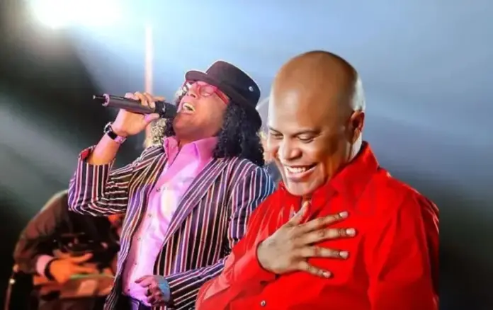 Rubby Pérez y Sergio Vargas “Merengueros” en Hard Rock Santo Domingo Rubby Pérez y Sergio Vargas “Merengueros” en Hard Rock Santo Domingo