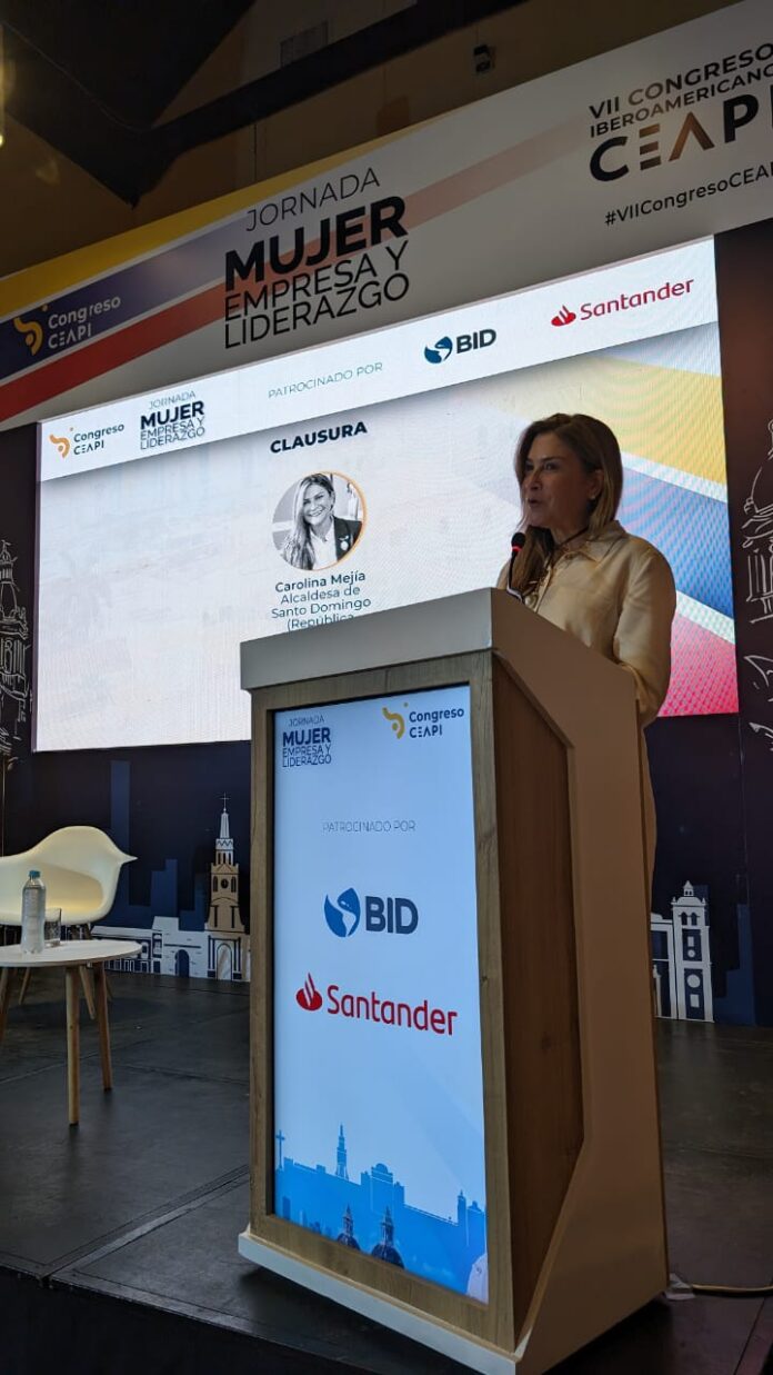 Carolina Mejía pondera en Cartagena el rol y liderazgo de la mujer latinoamericana