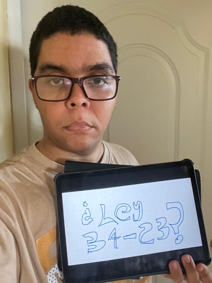Periodista con autismo reclama implementación de la Ley 34-23