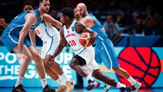 República Dominicana no pudo contener el dominio de Grecia. FIBA.basketball República Dominicana no pudo contener el dominio de Grecia. FIBA.basketball