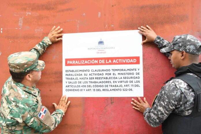 Los inspectores de trabajo levantaron aproximadamente 153 actas de infracción