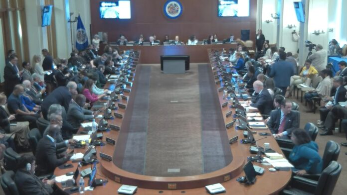 Canciller Roberto Álvarez afirma ante la OEA publicación de actas es indispensable para transparentar resultados electorales de Venezuela