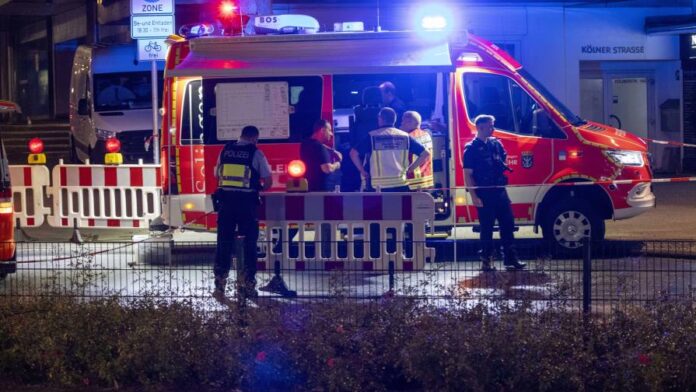 Unos 40 agentes y el apoyo de helicópteros para buscar al responsable de un ataque