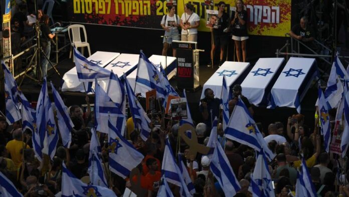Portavoz de Hamás, Abu Obeida, dice que negativa a negociar de Netanyahu hará que resto de rehenes terminen muertos. (EFE)