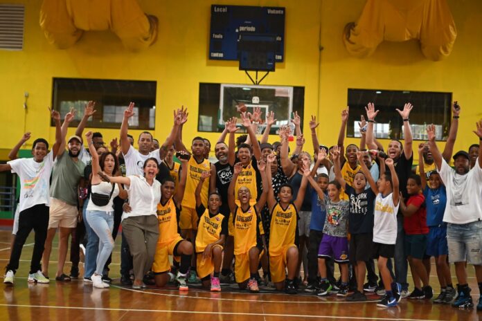 Club Rafael Barias, campeón del torneo de basket masculino U14 ABADINA 2024