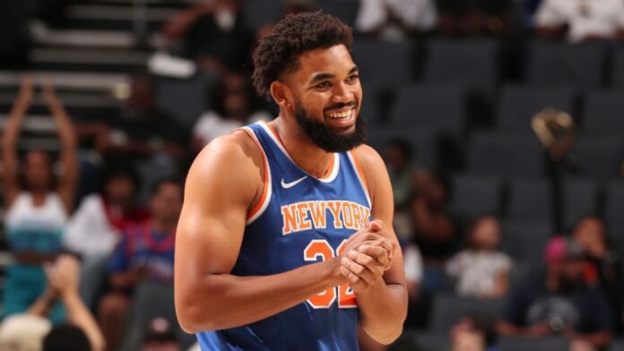 Karl Anthony Towns hizo su debut con los Knicks Karl-Anthony Towns se moja: "LeBron es el mejor jugador de la historia"