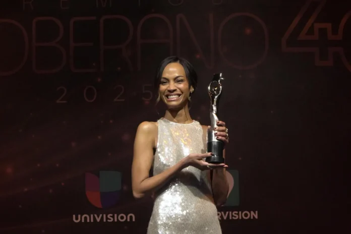 Zoé Saldaña gana el Gran Soberano