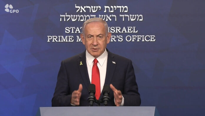 Netanyahu felicita a Trump por ataque en Irán y dice que "La paz se logra con la fuerza"