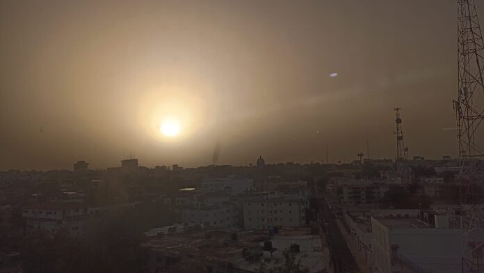 Seguirán las altas temperaturas debido al polvo del Sáhara