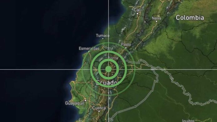 Se registra un sismo de magnitud 4,8 en una provincia andina de Ecuador, sin víctimas