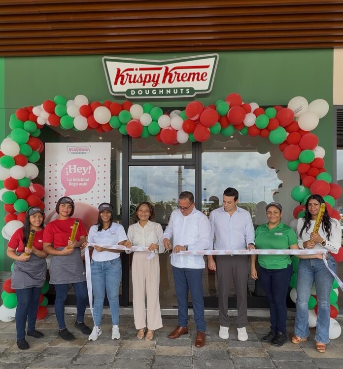 Krispy Kreme celebra su expansión en Santo Domingo con tres nuevas aperturas