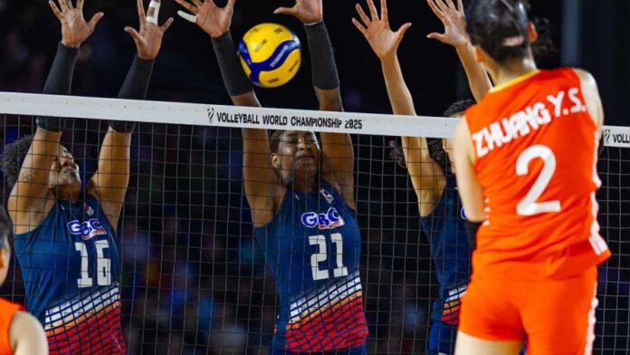 China barrió 3-0 a las Reinas del Caribe en el Mundial