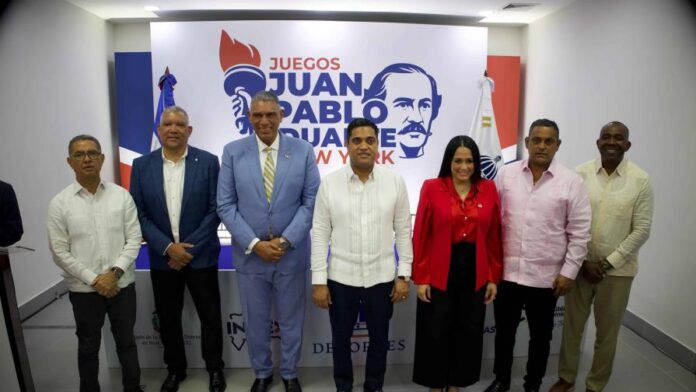 Miderec anuncia los Juegos Juan Pablo Duarte New York