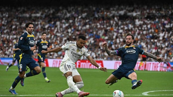 Real Madrid extiende su invicto al vencer 2-0 al Espanyol