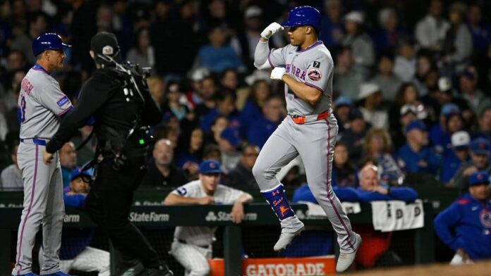 Juan Soto disparó jonrón 43 en el revés de los Mets