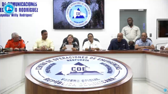 COE amplía niveles de alerta por lluvias