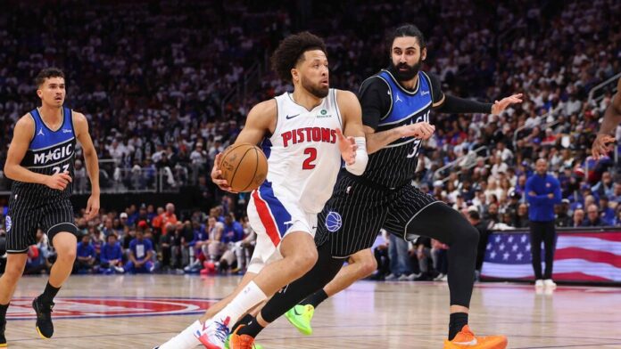 Orlando sorprende a Detroit en el arranque de la serie de playoffs