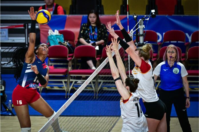 Las Reinas vencen a Alemania en Liga de Naciones Voleibol