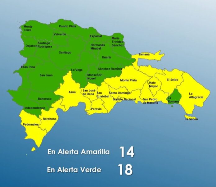 RD bajo alerta meteorológica por incidencia de una onda tropical (Foto: Fuente externa)