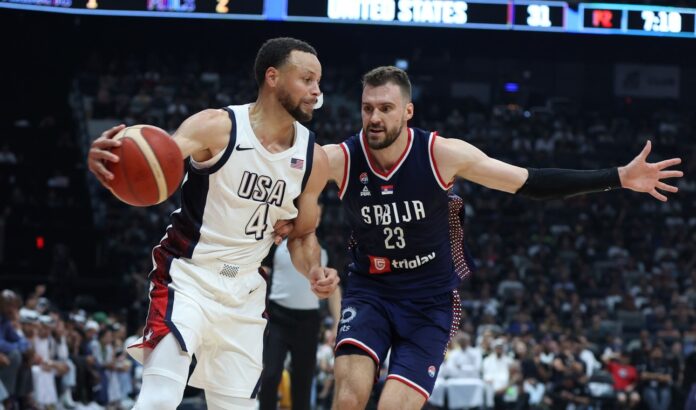 Con una remontada épica Estados Unidos vence a Serbia y avanza a la final