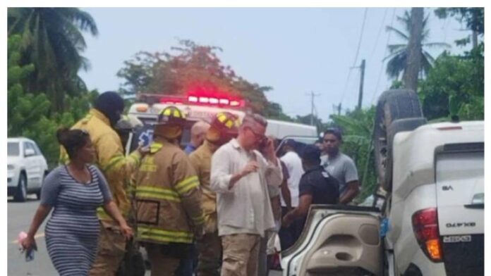Equipo de rodaje de Frank Perozo sufre un accidente de tránsito