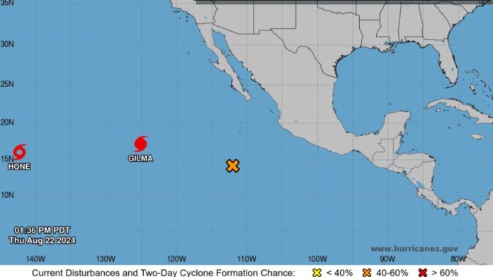 Hone puede pasar cerca de la Isla Grande de Hawái