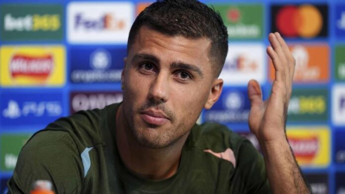 Rodri advierte sobre saturación de partidos: 'Estamos a punto de ir a la huelga'