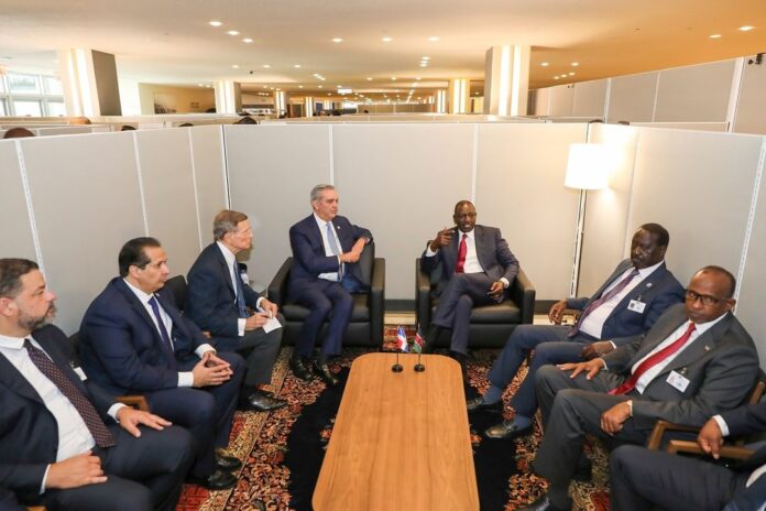 Presidentes RD y Kenia sostienen reunión para abordar tema de Haití