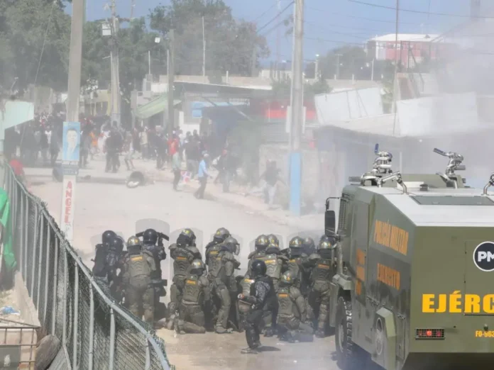Opiniones encontradas por la marcha de Friusa entre nacionalistas y prohaitianos Opiniones encontradas por la marcha de Friusa entre nacionalistas y prohaitianos