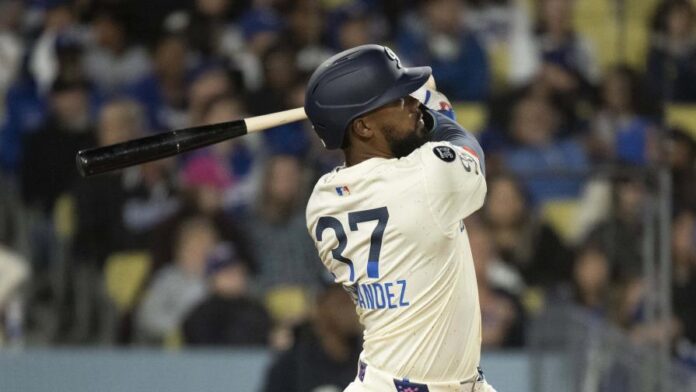Teoscar Hernández pega cuatro hits y es líder de impulsadas de la MLB, Dodgers vencen a Marlins