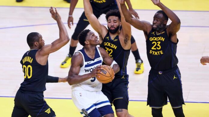Timberwolves toman ventaja de 3-1 en la serie de playoffs ante Warriors con triunfo 117-110