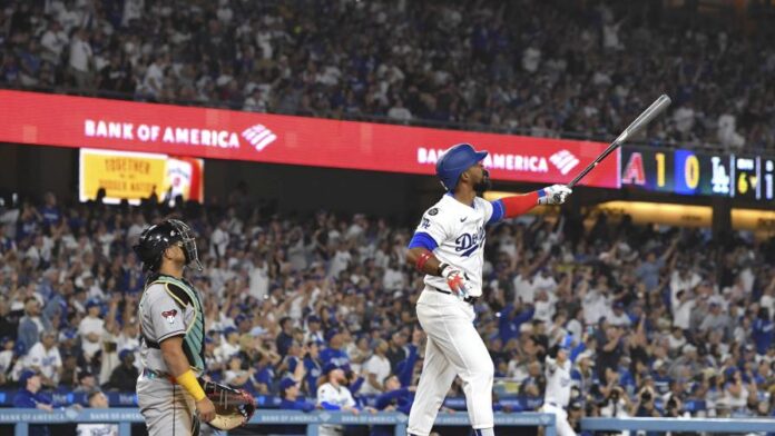 Dodgers logran victoria sobre Arizona con jonrón de Teoscar Hernández