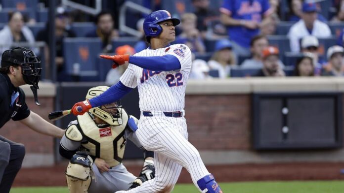 Con elevados de sacrificio de Soto y Lindor al final, Mets vencen 2-1 a Medias Blancas Con elevados de sacrificio de Soto y Lindor al final, Mets vencen 2-1 a Medias Blancas