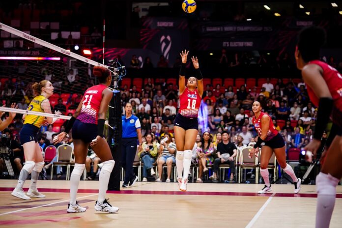 Brasil venció a RD y avanza en Mundial de Voleibol Femenino
