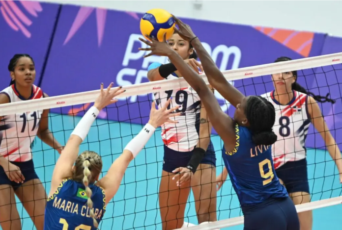 RD cae ante Brasil en Panam Junior de voleibol