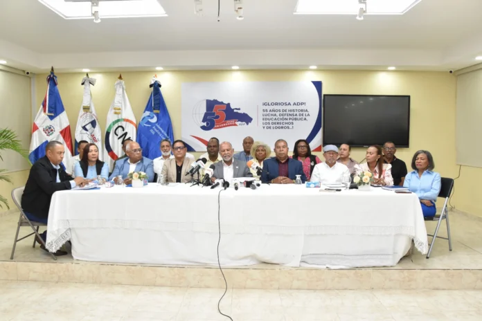ADP da ultimátum al Minerd para publicar resultados de la Evaluación Docente o iniciará protestas
