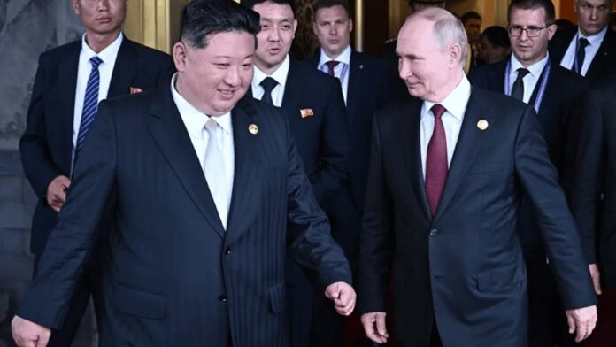 Kim Jong-un describe a Putin como su "camarada más cercano" en felicitación de cumpleaños