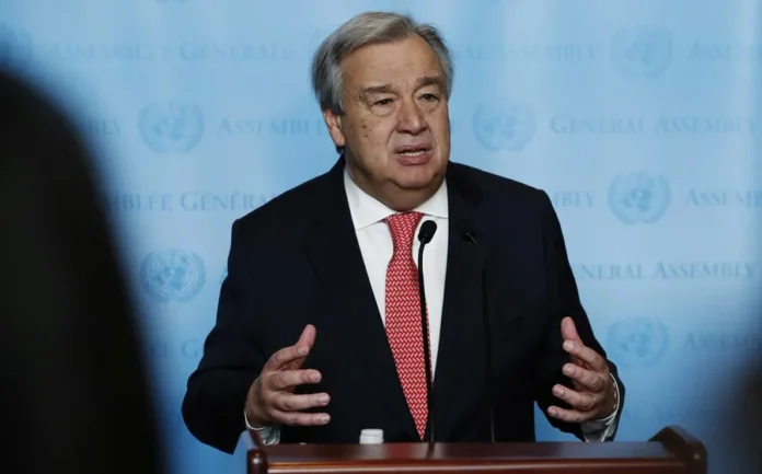 Guterres criticó que el gasto militar de los países ha aumentado casi 10 % este año hasta alcanzar los 2.7 billones de dólares