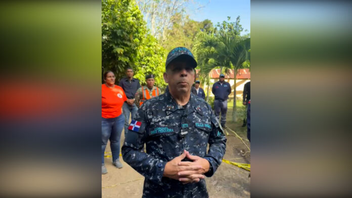 El vocero de la Policía Nacional, Diego Pesqueira. Foto: Fuente externa)