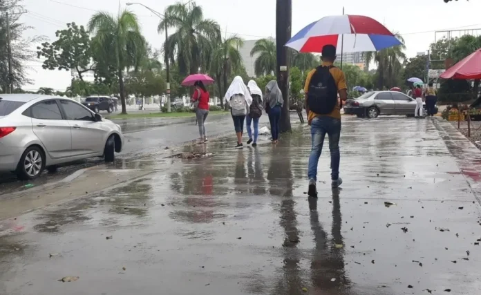 El Indomet pronostica lluvias para la tarde de este lunes