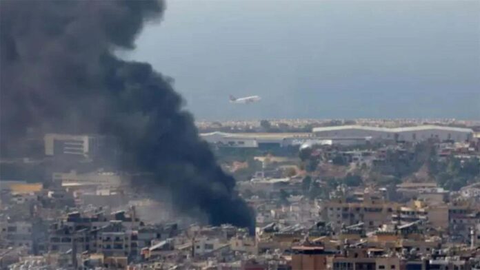 Aviones israelíes arrojan una sustancia desconocida en el Líbano después de hacerlo en Siria