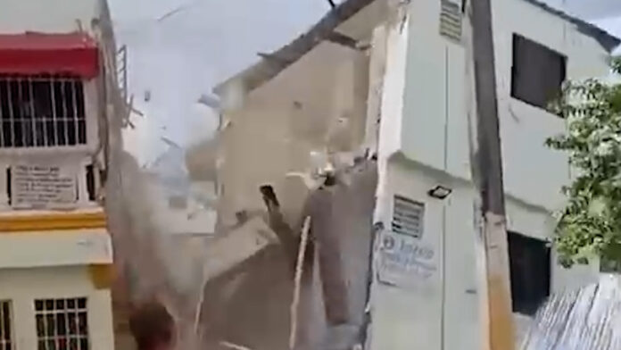 Se desploma una vivienda en Casa Vieja, SDN Se desploma una vivienda en Casa Vieja, SDN