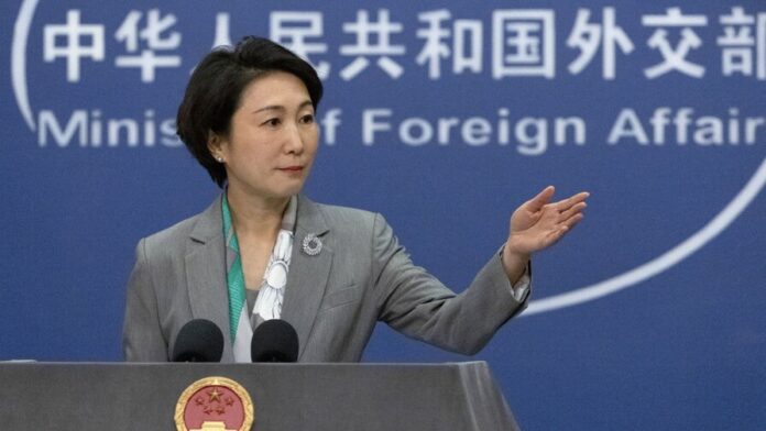 A través de Mao Ning, China critica a Estados Unidos e Israel. Foto Efe