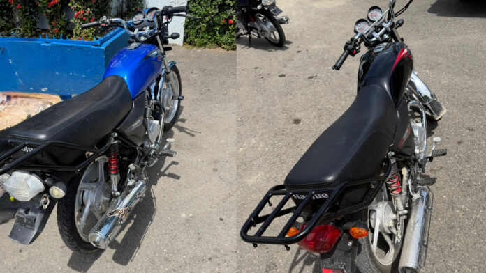 Agentes de investigación recuperan motocicletas sustraídas en Sabana Perdida, SDN