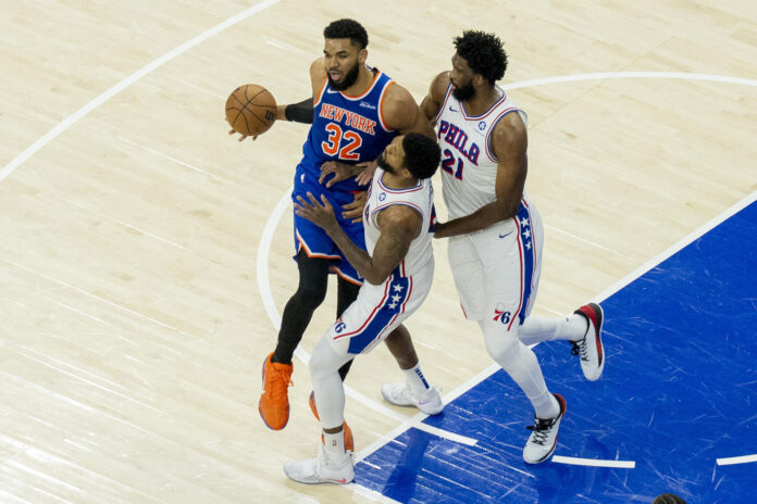 Los Knicks vencen a los 76ers y se colocan a una victoria de la final del Este en la NBA