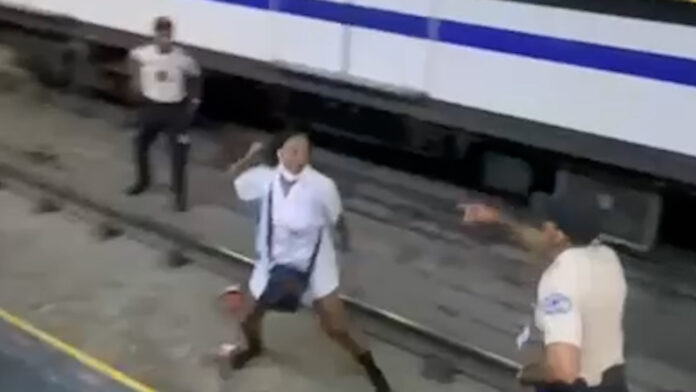 Emergencia en el Metro: Mujer desciende a los rieles en la estación Juan Pablo Duarte