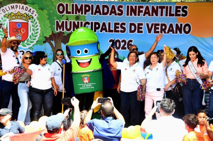 Inauguran Olimpiadas Infantiles de Verano 2026 en La Vega Inauguran Olimpiadas Infantiles de Verano 2026 en La Vega