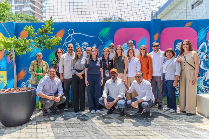 Santo Domingo estrena el parque Paseo Paraíso y su mural de los Juegos 2026
