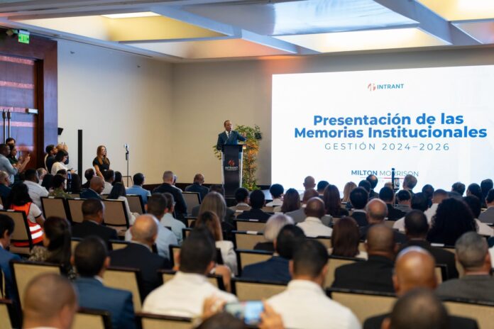 Milton Morrison presenta las Memorias Institucionales Intrant 2024–2026: una gestión de transparencia, eficiencia y transformación institucional