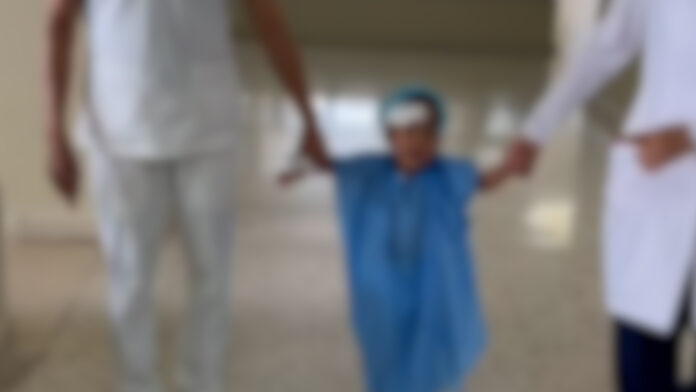 ¡Milagro de vida! Dan de alta al niño de dos años que sobrevivió a un balazo en la cabeza en Haina
